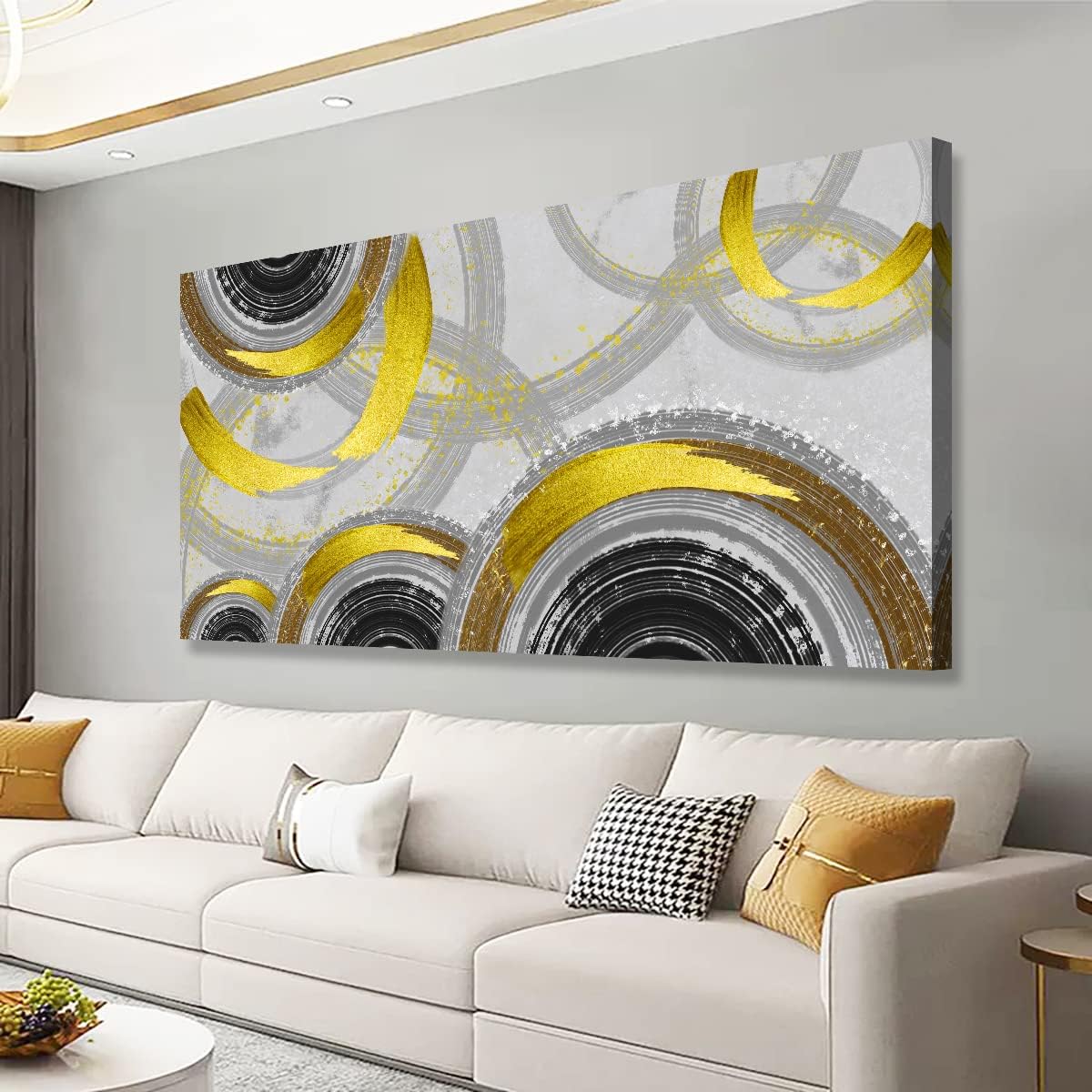 Abstract Human Face Canvas Wall Art for Living room Office Bedroom Special Wall Art Print Paintings Black and white portrait Pictures Boho Wall Decor Artwork Waterproof Ready to Hang - 20in * 40inch